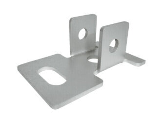 【送料都度見積 】アンカーベース（中軽量タイプ）４０角用 MBS40B 185761 ※法人向け 個人宅配送不可