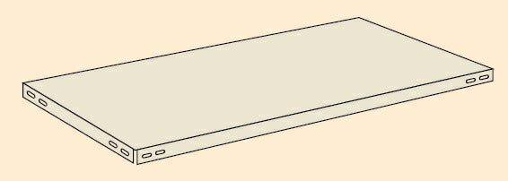 【送料都度見積 】中量キャスターラックＭＫＷ型用オプション棚板セット MKW1845N 187092 ※法人向け 個人宅配送不可