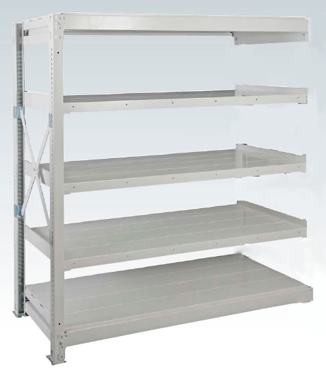 【送料都度見積 】重量棚ＮＲ型（１０００ｋｇ／段・連結・Ｈ２４１０ｍｍ・５段） NR-3345R 189250 ※法人向け 個人宅配送不可