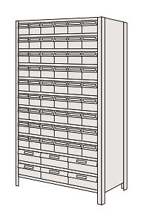 【送料都度見積 】物品棚ＬＥＫ型樹脂ボックス LEK1122-60T 204287 ※法人向け 個人宅配送不可