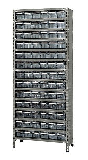 【送料都度見積 】物品棚ＬＥＫ型樹脂ボックス LEK2114-78T 204292 ※法人向け 個人宅配送不可