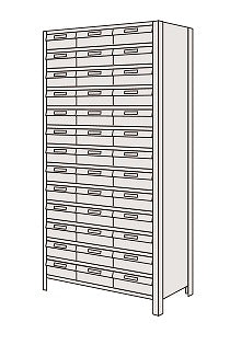 【送料都度見積 】物品棚ＬＥＫ型樹脂ボックス LEK2124-39T 204301 ※法人向け 個人宅配送不可