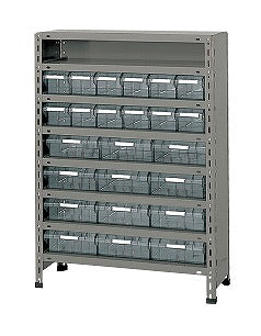 【送料都度見積 】物品棚ＬＥＫ型樹脂ボックス LEK8118-24T 204312 ※法人向け 個人宅配送不可