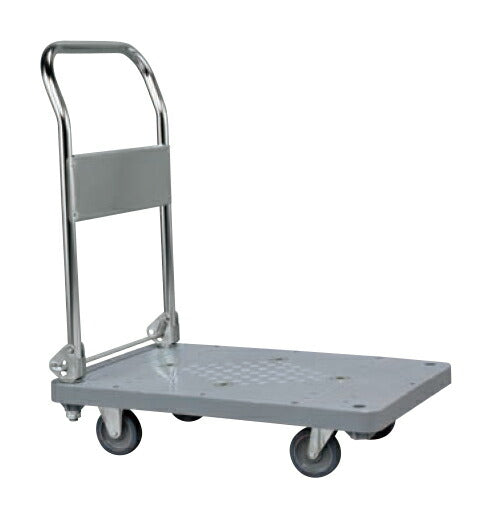 樹脂ハンドカー（取手折りタタミ式・サイレントキャスター） SHN-10CS 210925 ※法人向け 個人宅配送不可