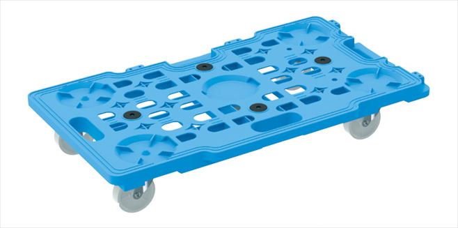 【要送料】 サカエメッシュキャリー（五輪車仕様）自在５タイプ SCR-M700NB 211497 ※法人向け 個人宅配送不可