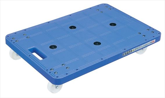 【要送料】 樹脂台車 SC-450NKB 211554 ※法人向け 個人宅配送不可