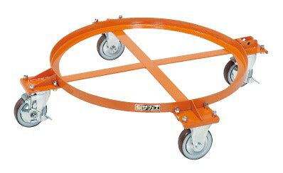 円形ドラム台車（オープンタイプ） DR-1S 211672 ※法人向け 個人宅配送不可