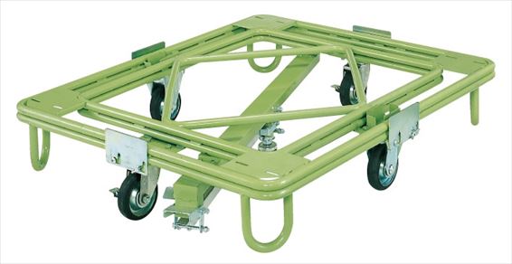 自在移動回転台車（重量型・センターベース付） RC-5KG 212002 ※法人向け 個人宅配送不可