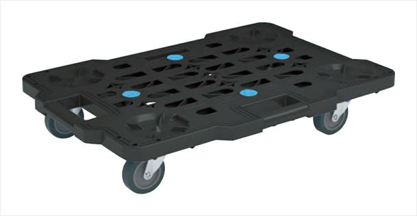 【要送料】 サカエメッシュキャリー（自在・固定タイプ） SCR-M450EKBK 212309 ※法人向け 個人宅配送不可