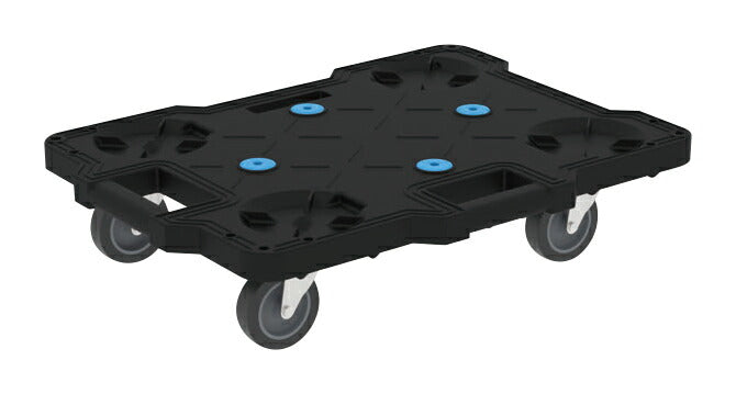 【要送料】 サカエキャリー（エラストマー車） SCR-B400EBK 212382 ※法人向け 個人宅配送不可