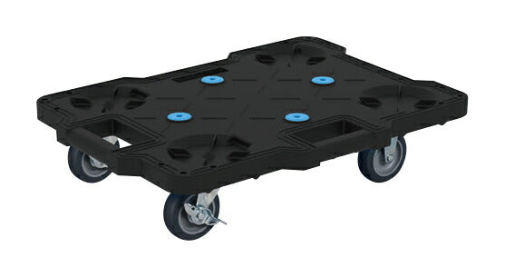 【要送料】 サカエキャリー（エラストマー車） SCR-B400EBKS 212384 ※法人向け 個人宅配送不可