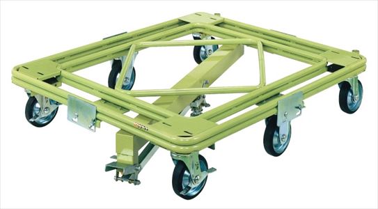 自在移動回転台車（超重量型・センターベース付） RH-2KG 218730 ※法人向け 個人宅配送不可