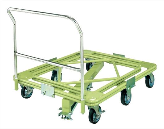 自在移動回転台車（超重量型・取手・センターベース付） RH-2FG 218734 ※法人向け 個人宅配送不可