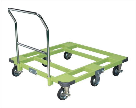 自在移動回転台車（取手付） RSP-4TG 218742 ※法人向け 個人宅配送不可