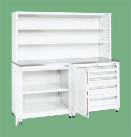 ニューピットイン　ワーキングシステム（作業台タイプ） PNH-RC18W 250583 ※法人向け 個人宅配送不可