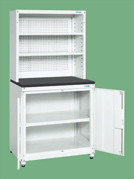 保管システム（パンチング架台・固定棚付タイプ） PNH-R90KPDW 250641 ※法人向け 個人宅配送不可
