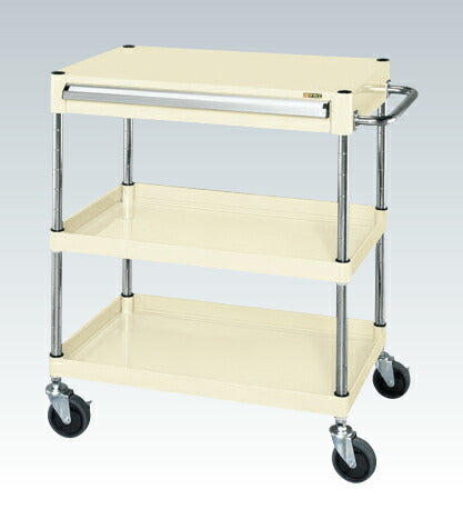 ＣＳパールワゴン（中量タイプ・引出し付） CSP-7582ASEI 324418 ※法人向け 個人宅配送不可