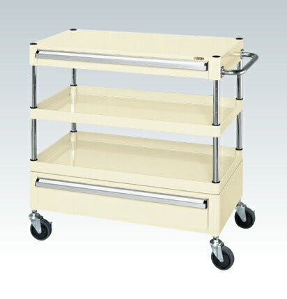 ＣＳパールワゴン（中量タイプ・引出し付） CSP-6082ACSEI 324528 ※法人向け 個人宅配送不可