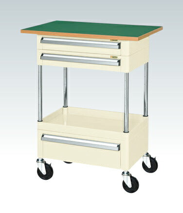 ＣＳパールワゴン（中量タイプ・引出し・天板付） CSP-7571A2CTFI 324582 ※法人向け 個人宅配送不可