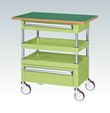 ＣＳパールワゴン（中量タイプ・引出し・天板付） CSP-7582ACTFNU 324604 ※法人向け 個人宅配送不可