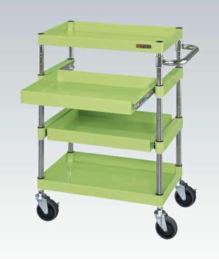 ＣＳパールワゴン（中量タイプ・スライド棚付） CSP-7584SSE 324737 ※法人向け 個人宅配送不可