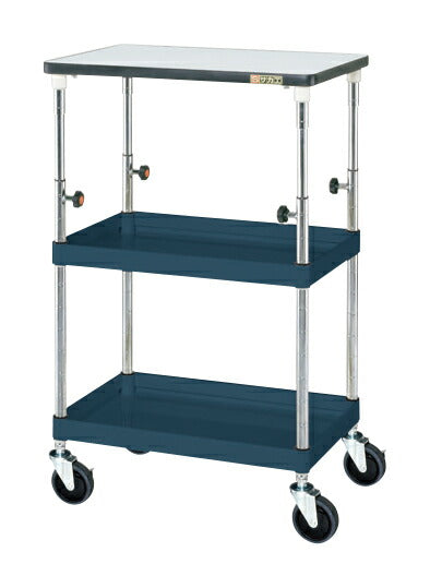 ＣＳパールワゴン（高さ調整タイプ・天板付） TCSP-6082TPSED 326539 ※法人向け 個人宅配送不可