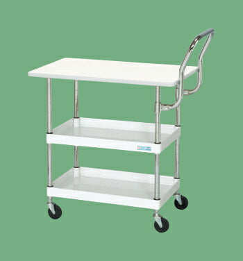 ＣＳパールワゴン（軽量・天板付・ハイタイプ取手） CSP-7572LVHTW 328522 ※法人向け 個人宅配送不可