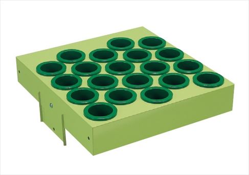 【要送料】 スモールキャビネット用オプションコレットプレート CP-42 530243 ※法人向け 個人宅配送不可