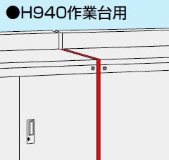 【要送料】 ニューピットイン用オプション目地板（スキマ用パネル） PNH-A94W 671084 ※法人向け 個人宅配送不可