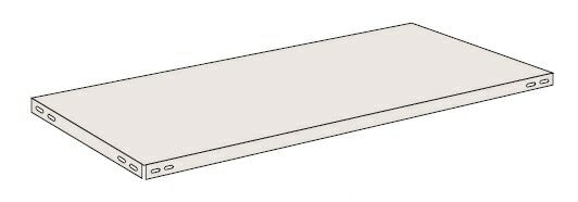 【送料都度見積 】軽量開放型棚ボルトレス用オプション落下防止バー（Ｗ８７５用） KE-RB900 681113 ※法人向け 個人宅配送不可