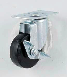 【要送料】 サカエオリジナルキャスター STEL-100-75EM(S-1) 712304 ※法人向け 個人宅配送不可