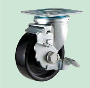 【要送料】 サカエオリジナルキャスター SSTC-100GNU(S-2) 712575 ※法人向け 個人宅配送不可