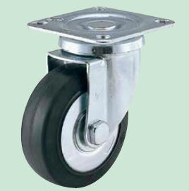 【要送料】 サカエオリジナルキャスター（２コより） SSTC-100VSB 713150 ※法人向け 個人宅配送不可