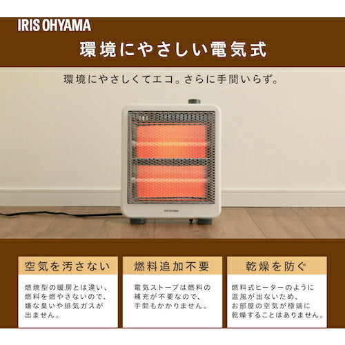 ＩＲＩＳ ５６８６７５ 電気ストーブ IEH-800W