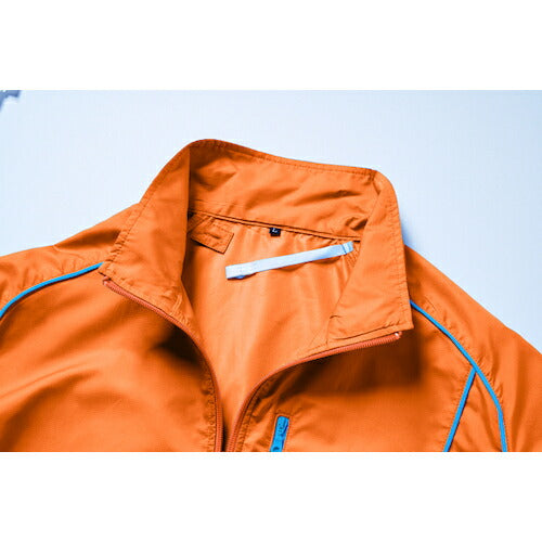 空調服　ポリ製半袖ウエアのみ　シルバー　Ｍ KU91720-C06-S2