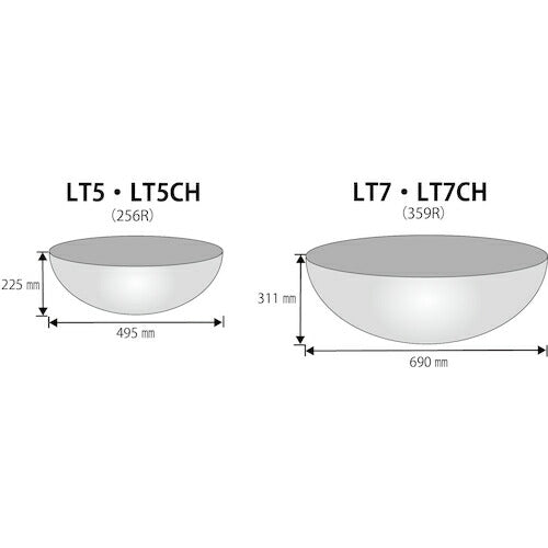 Ｋｏｍｙ　ラミドームチェーン吊り下げタイプ６９０Φ LT7CH