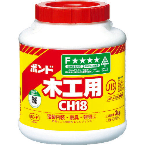 コニシ ボンド木工用 ＣＨ１８ ３ｋｇ（ポリ缶） ＃４０１４０ CH18-3