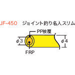 デンサン ジョイント釣り名人スリム JF-450