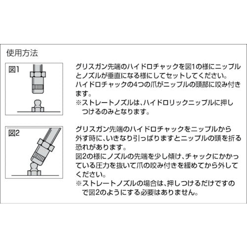 ＴＲＵＳＣＯ 標準型ストレートノズル １１５ｍｍ GSN-115