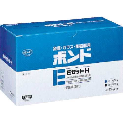 コニシ ボンドＥセットＨ ２ｋｇセット（箱） ＃４５２２７ 硬目 BE-2