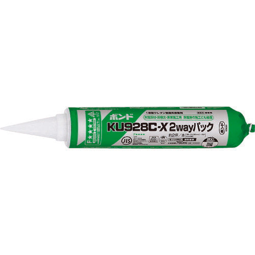 コニシ ボンドＫＵ９２８Ｃ－Ｘ ２ＷＡＹパック ７６０ｍｌ クシ目ノズル付き 04830