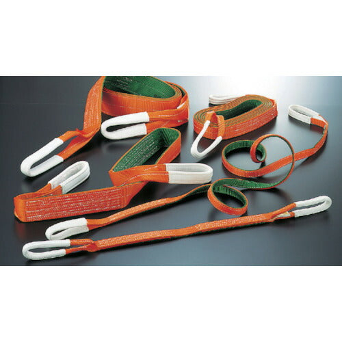 ＴＲＵＳＣＯ ベルトスリング 両端アイ形 ７５ｍｍＸ１．０ｍ G75-10