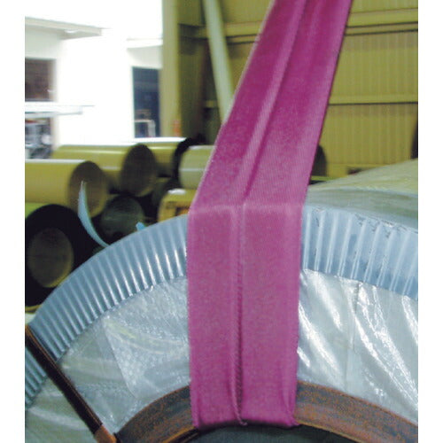 ＴＲＵＳＣＯ ベルトスリング ＪＩＳ３等級 両端アイ形 １５０ｍｍＸ７．０ｍ G150-70