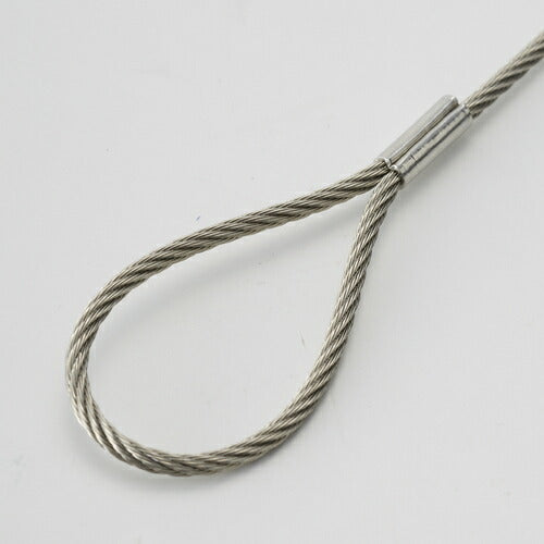 ＴＲＵＳＣＯ オールステンレスカットワイヤ ３．０ΦＸ３００ｍｍ 両端アイ加工 SCW300-30