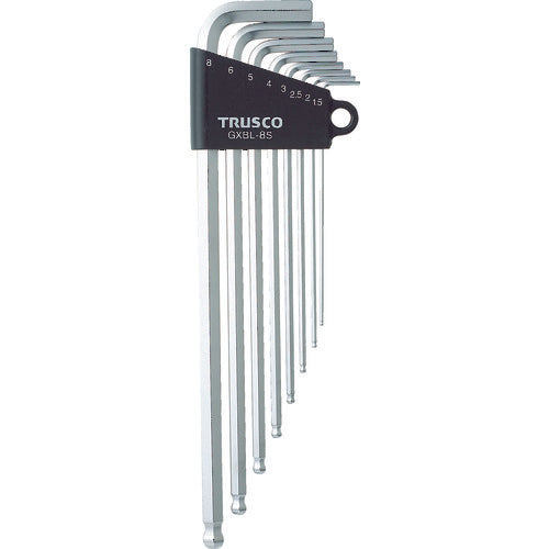 ＴＲＵＳＣＯ ロングボールポイント六角棒セット ８本組 GXBL-8S