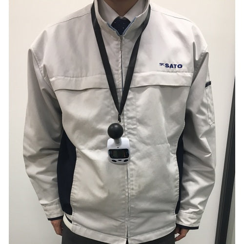 【送料・納期都度見積】 佐藤 黒球型携帯熱中症計 ＳＫ－１８０ＧＴ（８３１３－００） SK-180GT