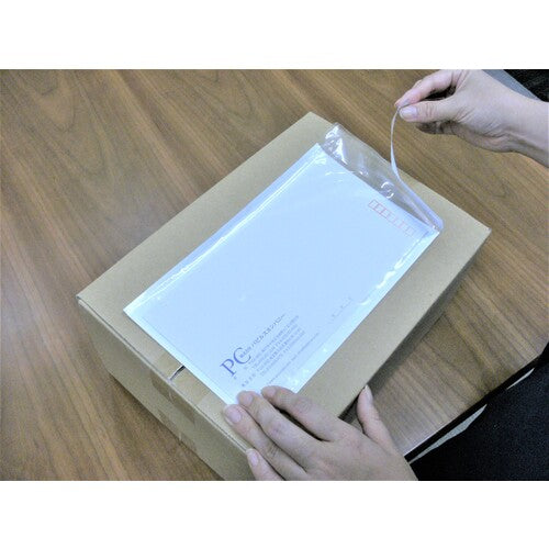 パピルス　デリバリーパック　完全密封タイプ（長３封筒サイズ用大）１４５×２７０　１００枚入　全面糊 PA-025T