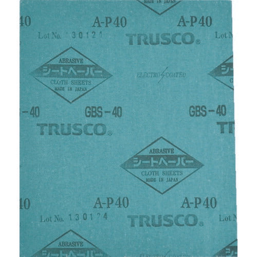ＴＲＵＳＣＯ シートペーパー ＃４０ GBS-40