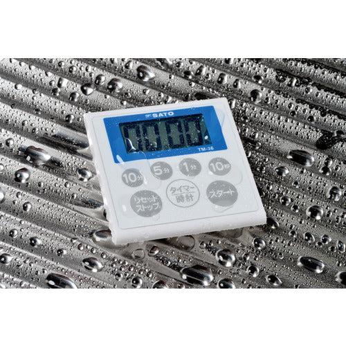佐藤 防水キッチンタイマーＴＭ－３６（１７０９－３０） 1709-30