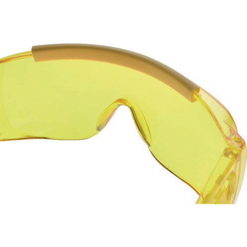 ＴＲＵＳＣＯ 一眼型サイド付セーフティグラス 黄 GS-33